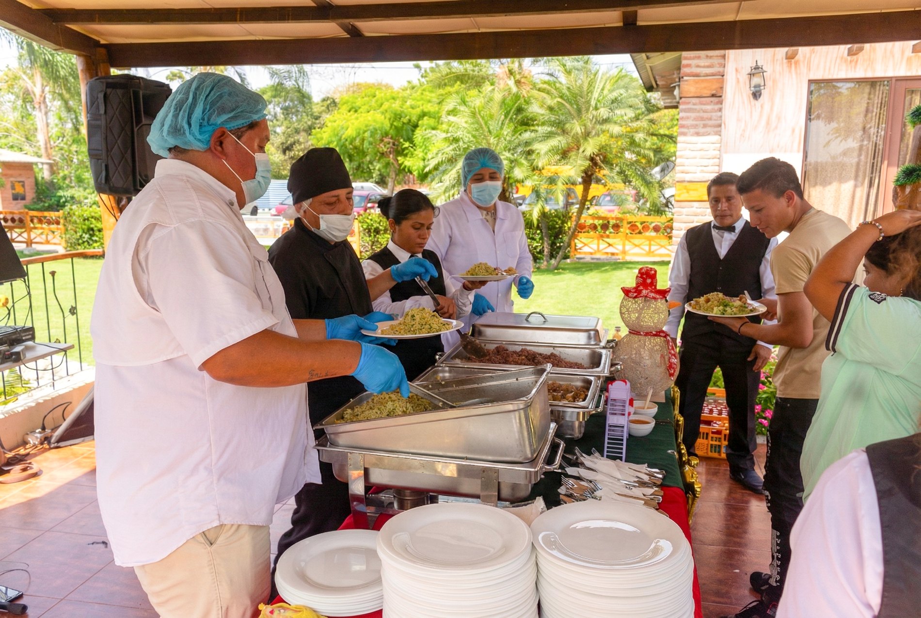 Servicio de buffet para eventos